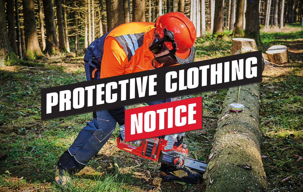 Notice: Protective clothing billboard image