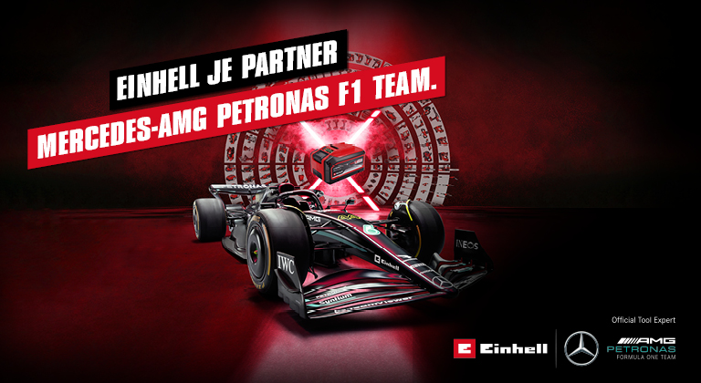 einhell is partner mercedes amg petronas f1 team