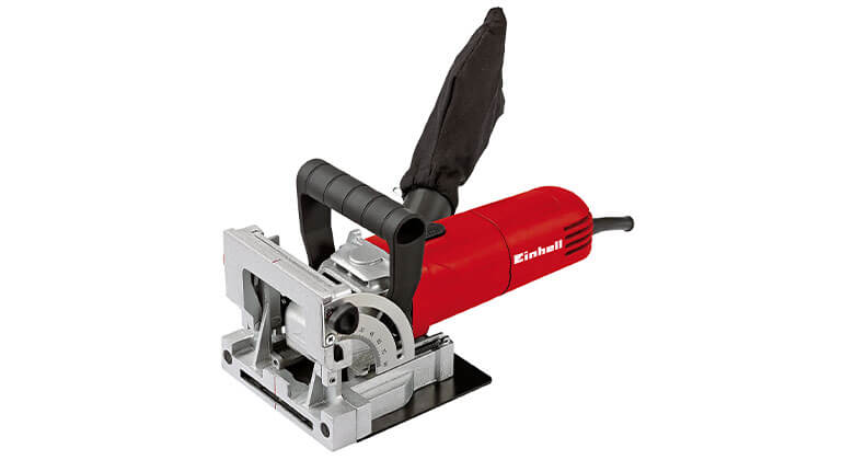biscuit jointer in side perspective